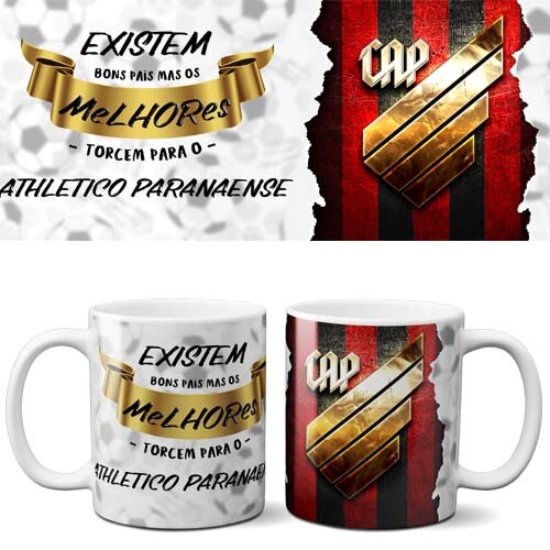 Artes Canecas Times Estampas Psd Sublimação Dia dos Pais