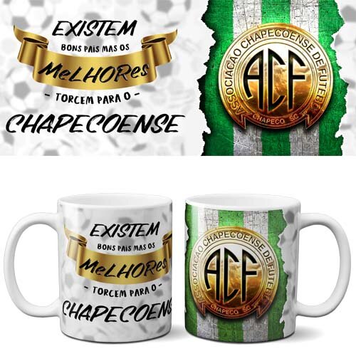 Artes Canecas Times Estampas Psd Sublimação Dia dos Pais