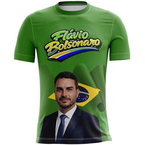 Pack Artes Flávio Bolsonaro Presidente Camisetas Sublimação 15
