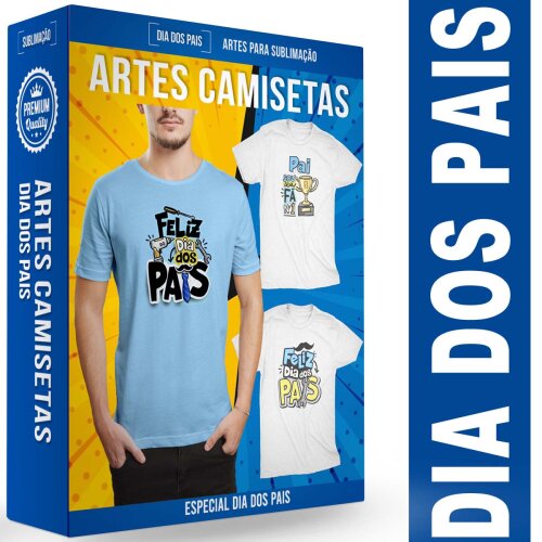 Estampas Camisetas Dia dos Pais Artes Sublimação Frases Png