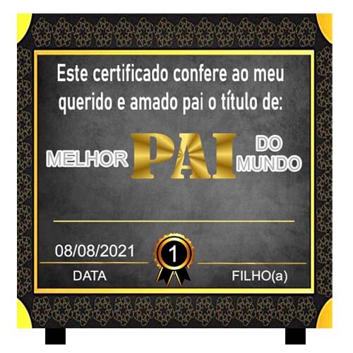 Estampas Azulejos Canecas Dia dos Pais Sublimação