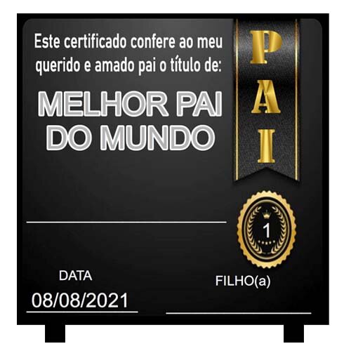 Estampas Azulejos Canecas Dia dos Pais Sublimação
