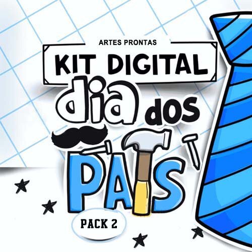 Estampas Dia dos Pais Pack2 Artes Pandoca Png Mockups