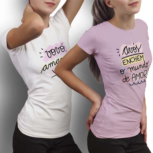 Pack 50 Artes Sublimação Camisetas Dia dos Avós Vovó Vovô