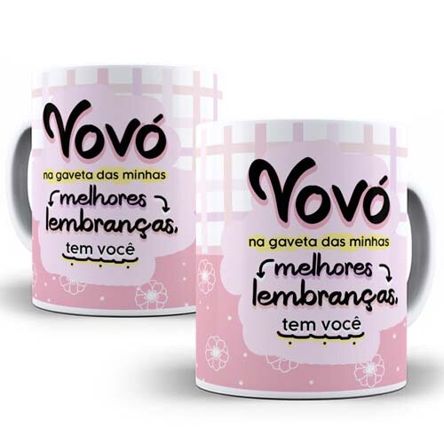 Pack 70 Estampas Flork Dia dos Avós Artes Canecas