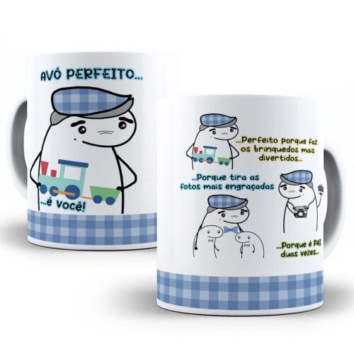 Estampas Canecas Flork Dia dos Avós 70 Artes Mockups
