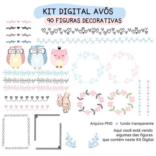 Estampas Frases Coloridas Sublimação Dia Avós Pandoca Png