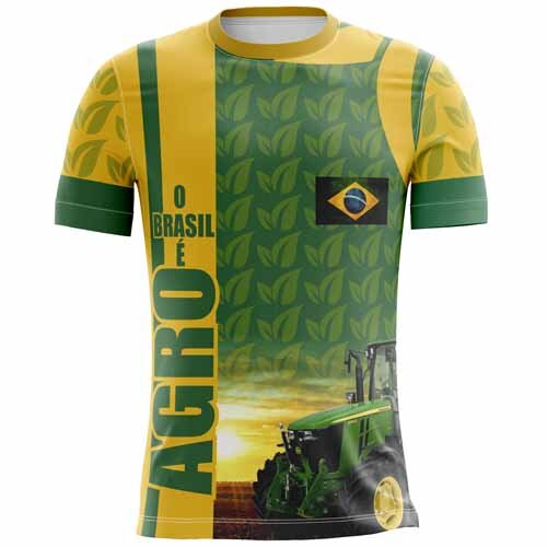 Artes Sublimação Total Camisetas Agro Mockups Agropecuária