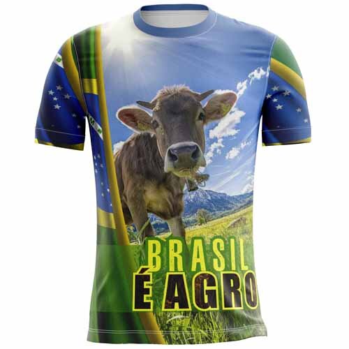 Estampas Agro Sublimação Total Camisetas Mockups