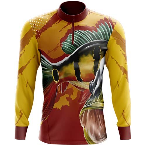 Artes Camisetas Pescaria Pesca 100 Estampas Sublimação Total