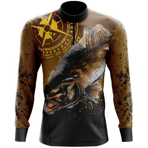 Artes Camisetas Pescaria Pesca 100 Estampas Sublimação Total