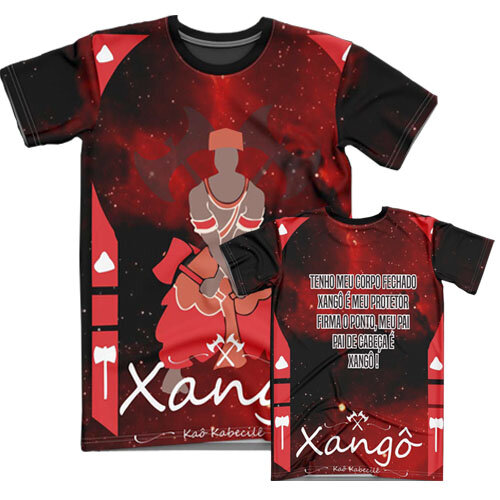 Pacote Artes Umbanda Orixás Sublimação Total Camisetas Mockups