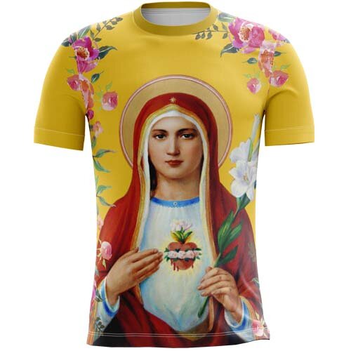 Estampas Camisetas Religiosas Santos Sublimação Total Artes