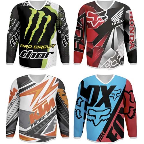 Pacote Artes Sublimação Total Camisetas Motocross Moto