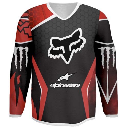 Sublimação Total Camisetas Motocross Estampas Editáveis
