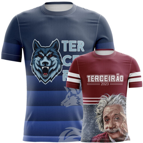 Pacote 13 Artes Camisetas Sublimação Total Terceirão Formatura