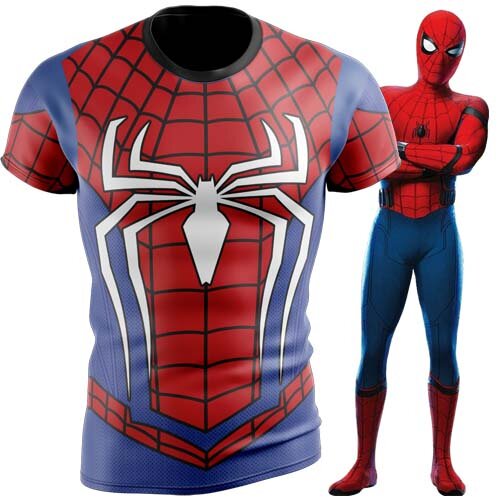 Artes Super Heróis Camisetas Sublimação Total Premium