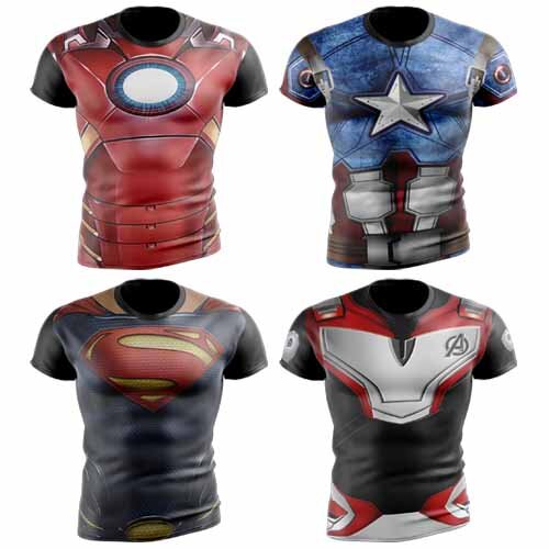 Pack 200 Estampas Camisetas Total Heróis Artes Premium