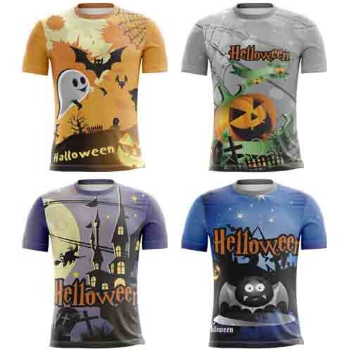 Pack 10 Estampas Artes Camisetas Total Halloween Bruxas