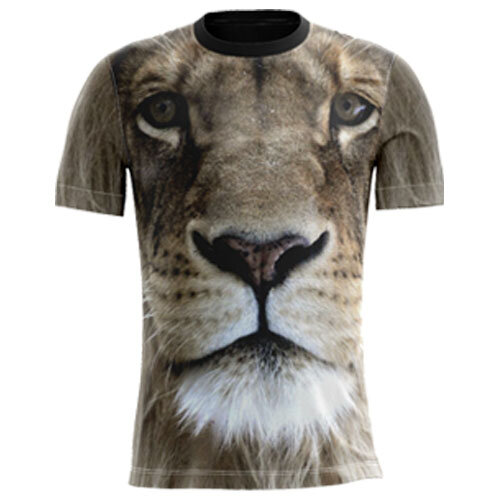 Artes 3D Animais Sublimação Estampas Camisetas Mockups