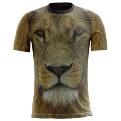 Artes 3D Animais Sublimação Estampas Camisetas Mockups