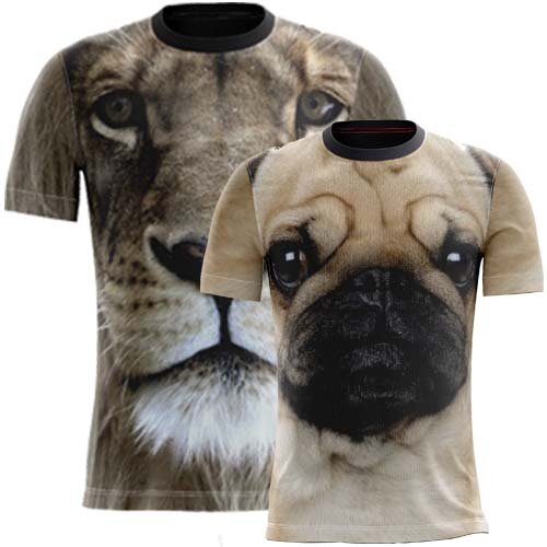 Pacote Artes Sublimação Total Animais Estampas 3D