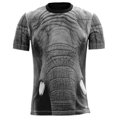 Estampas Animais Sublimação Total Camisetas 3D Artes Mockups