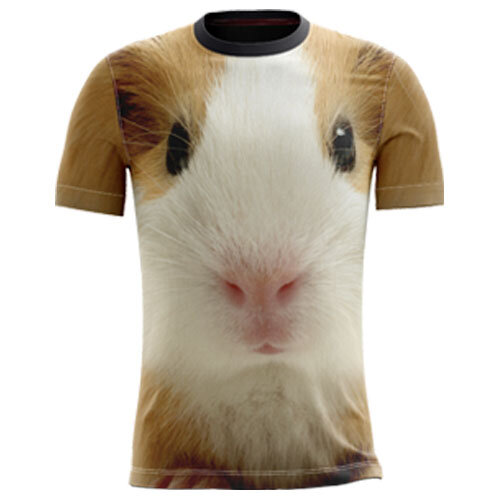 Estampas Animais Sublimação Total Camisetas 3D Artes Mockups