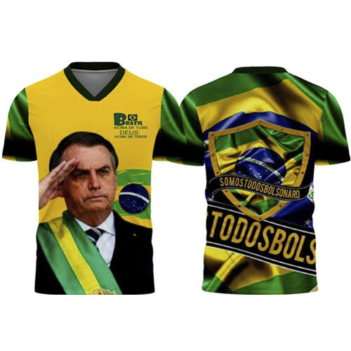Artes Sublimação Total Camisetas Bolsonaro Mockups Cdr