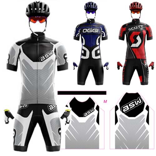 Estampas Mountain Bike Sublimação Total Modelos Editáveis