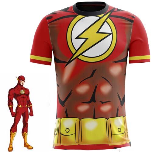 Pacote Artes Super Heróis Sublimação Total Camisetas