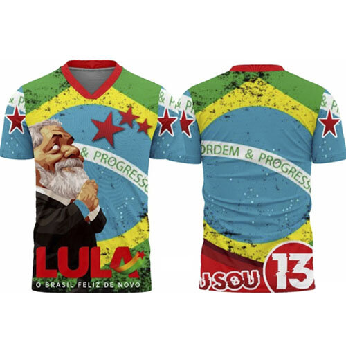 Pack Artes Estampas Lula Camisetas Sublimação Total Presidente