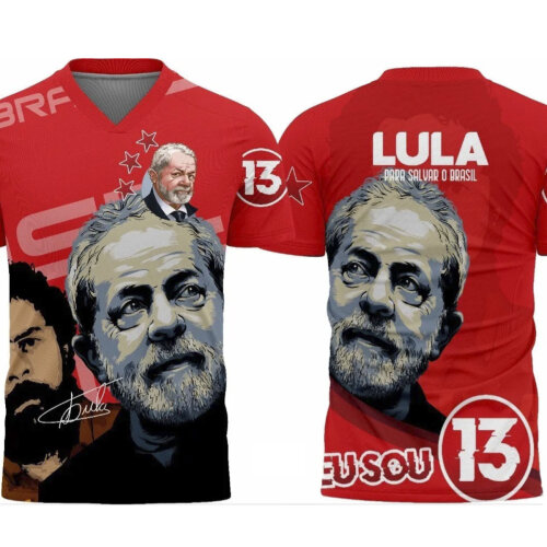 Pacote Artes Lula Camisetas Sublimação Total Presidente Estampas