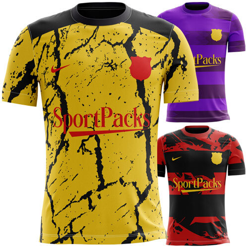 Estampas Uniformes Fardamentos Times 200 Artes Editáveis Cdr