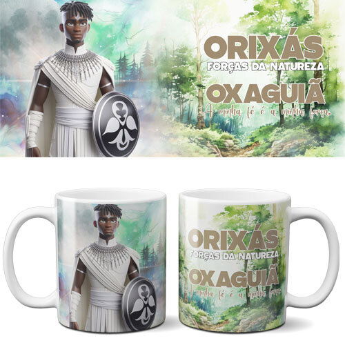 Artes Orixás Sublimação Canecas Estampas Premium Corel