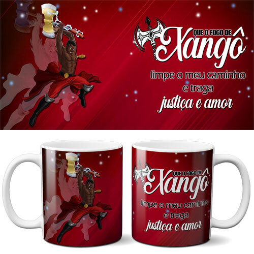 Artes Canecas Umbanda Orixás Editávies Sublimação Mockups