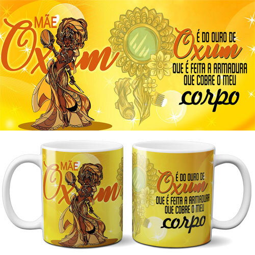 Pacote Artes Estampas Sublimação Canecas Umbanda Orixás