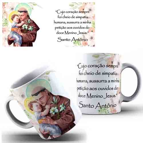 Pacote 30 Artes Editáveis Canecas Santos Católicos Mockups