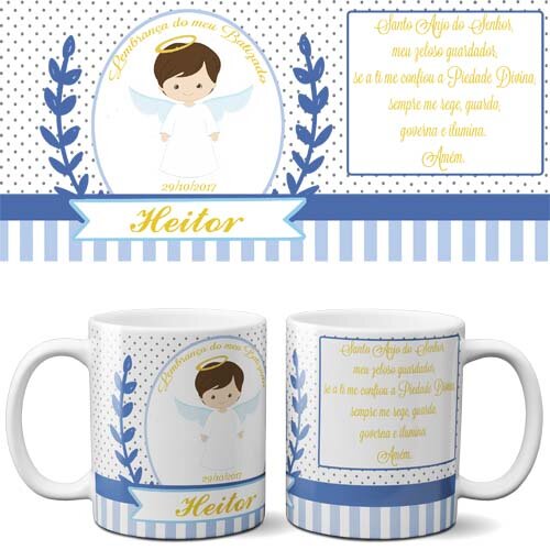 Estampas Batizado Madrinha Padrinho Artes Sublimação Canecas