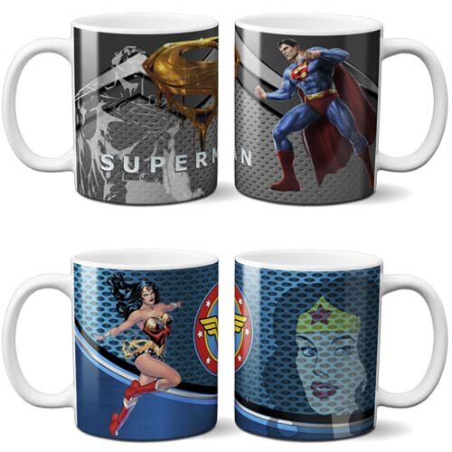 Estampas Super Heróis Editáveis Canecas Artes Sublimação