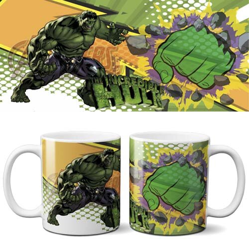 Estampas Super Heróis Editáveis Canecas Artes Sublimação