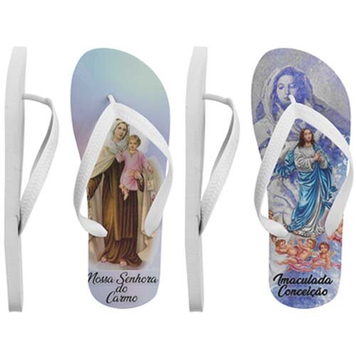 Pacote 25 Artes Chinelos Religiosos Católicos Mockups