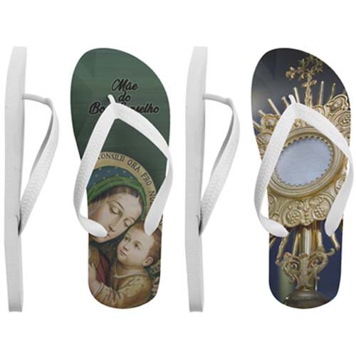 Pacote 25 Artes Chinelos Religiosos Católicos Mockups