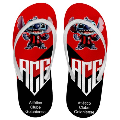 Artes Stitch Torcedor Times Futebol Sublimação Chinelos Mockups