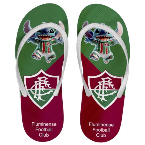 Artes Stitch Torcedor Times Futebol Sublimação Chinelos Mockups