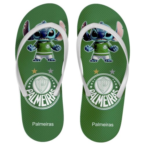 Artes Stitch Torcedor Times Futebol Sublimação Chinelos Mockups