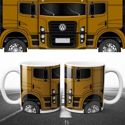 Artes Canecas Caminhão Jpg Sublimação Mockups