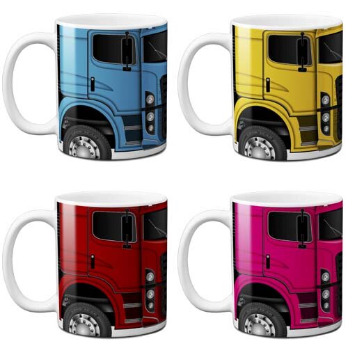 Pacote Artes Canecas Caminhão Sublimação Mockups