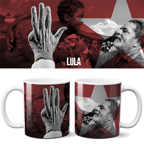 Pack 20 Artes Sublimação Canecas Lula PT Eleições 2026