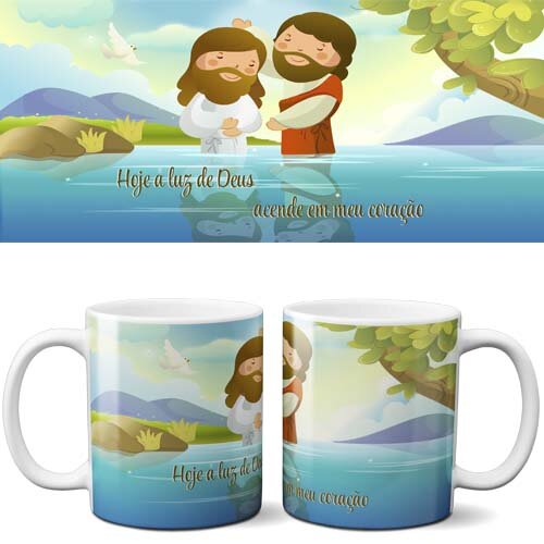 Estampas Canecas Religiosas Mockups Religião Corel Png